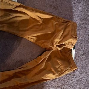 Jcrew caramel 484 slim chinos 32x30